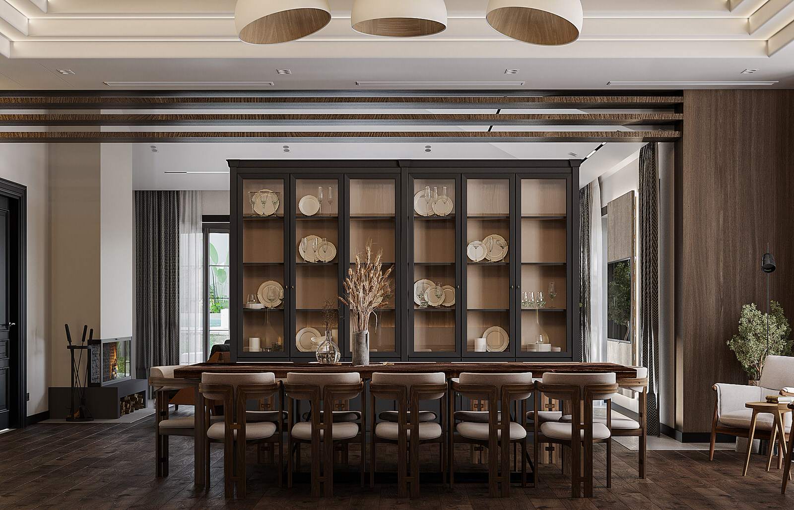 Interior with Wooden Elements