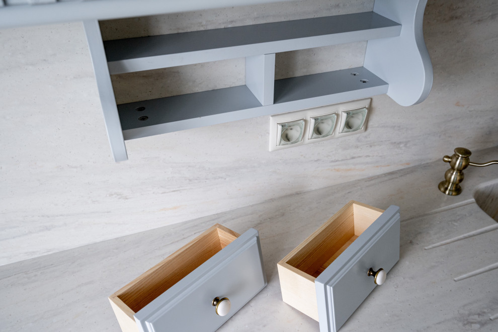 Кухня Прованс из массива бука