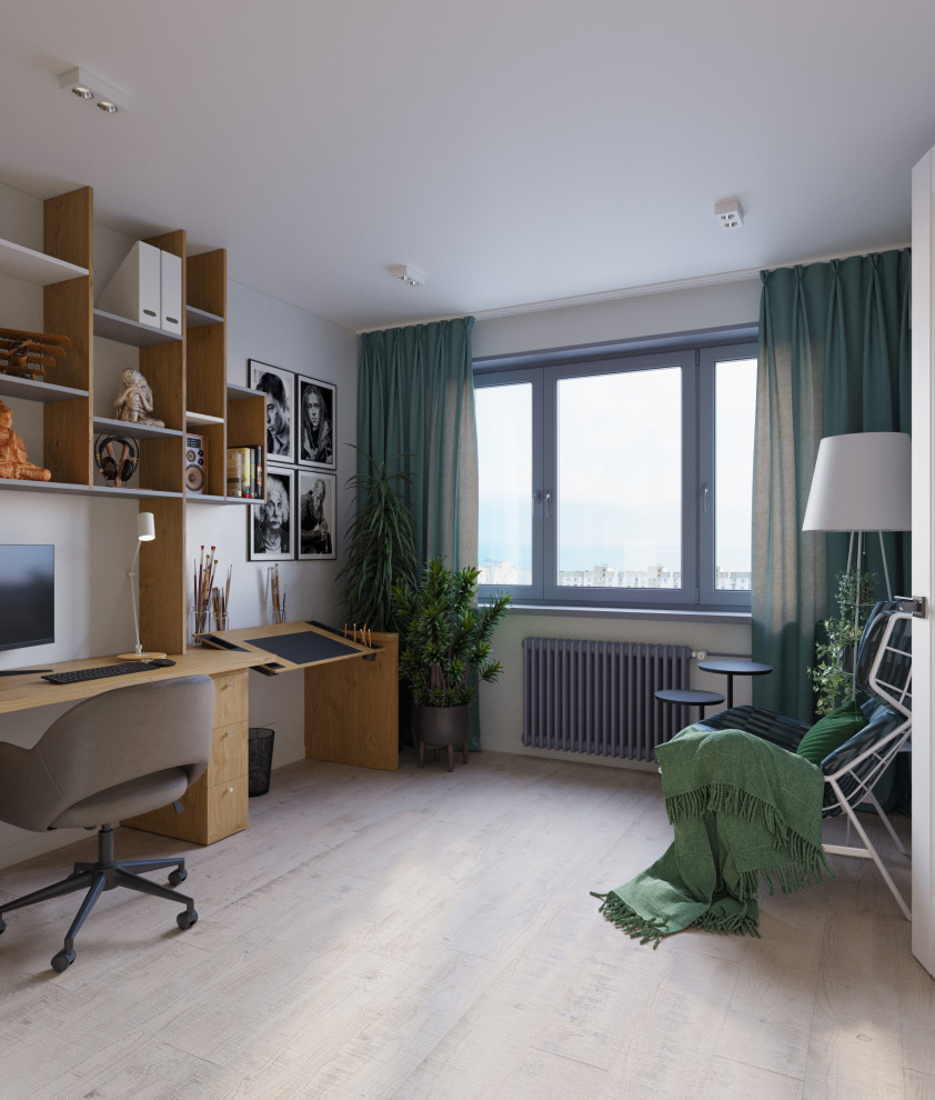 Проект однокомнатной квартиры. г.Москва.