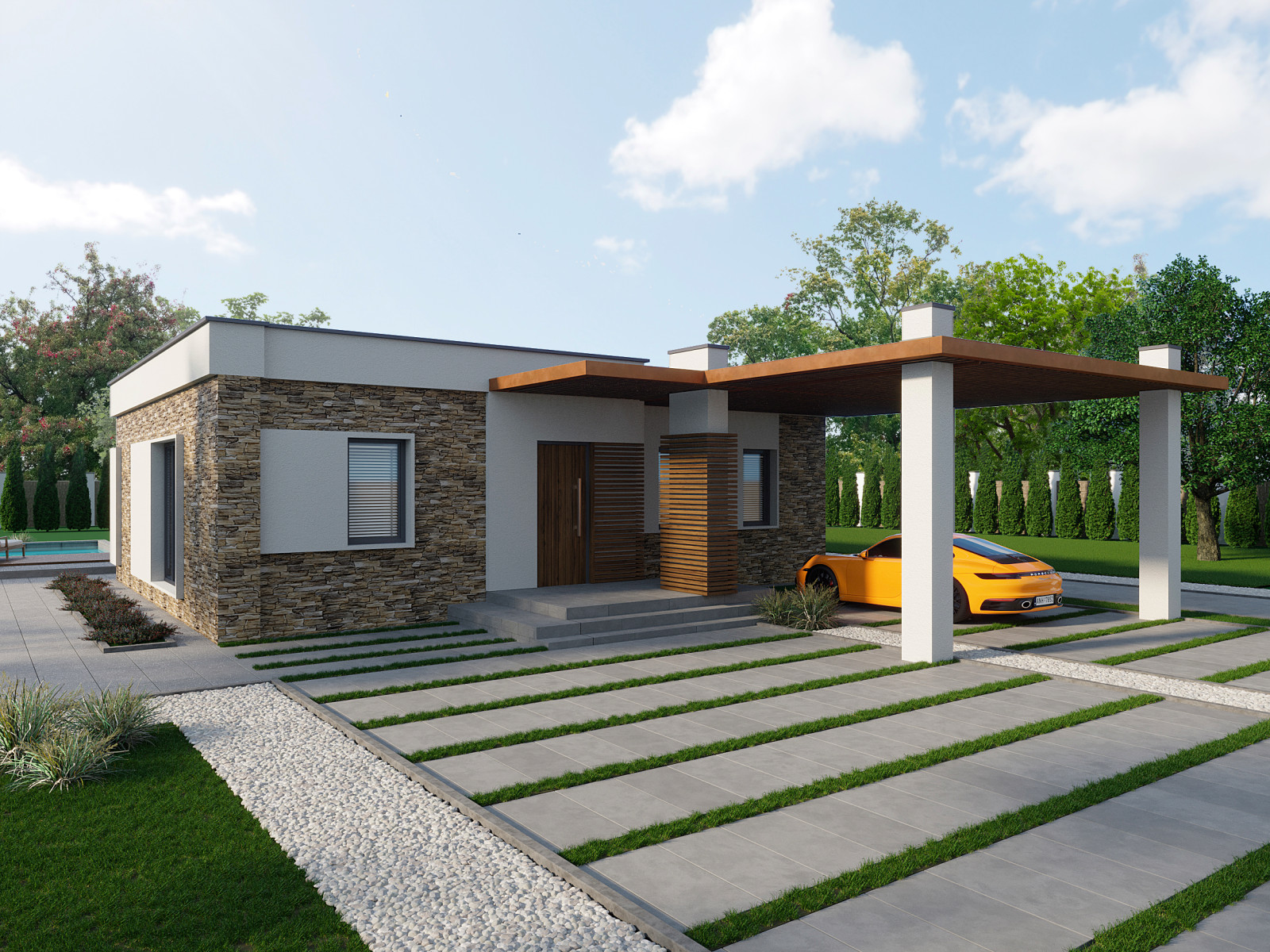 Обложка проекта: Индивидуальный жилой дом в с.Хохлово