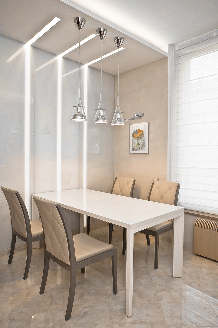 Минимализм в теплый тонах. Квартира. ЖК "Residence" . Санкт-Петербург