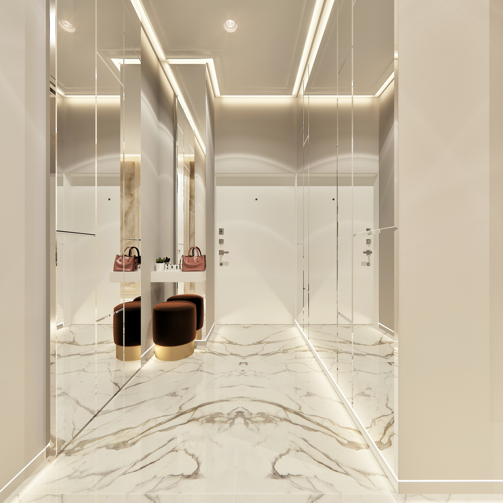 Современный интерьер в смешанном стиле.