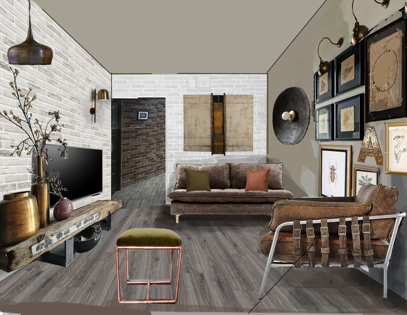 Гостиная СТИМ ПАНК