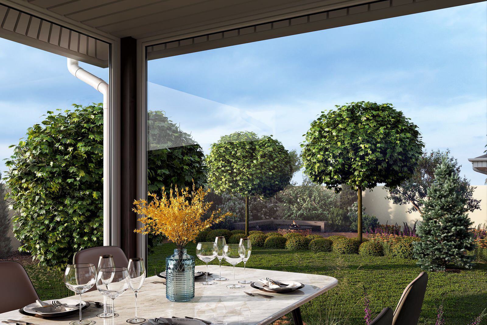 Сад "Шелковый путь" в КП Чистопрудный.