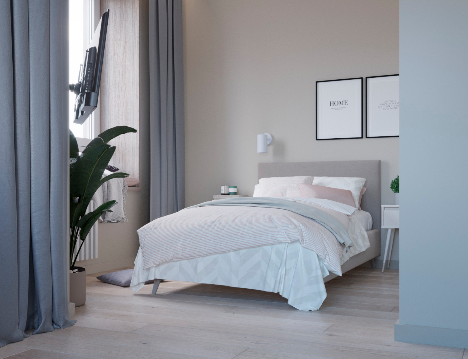 Интерьер квартиры в жк На Трудовой