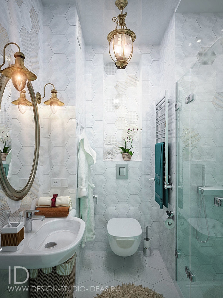 Ванная и душевая в двух вариантах