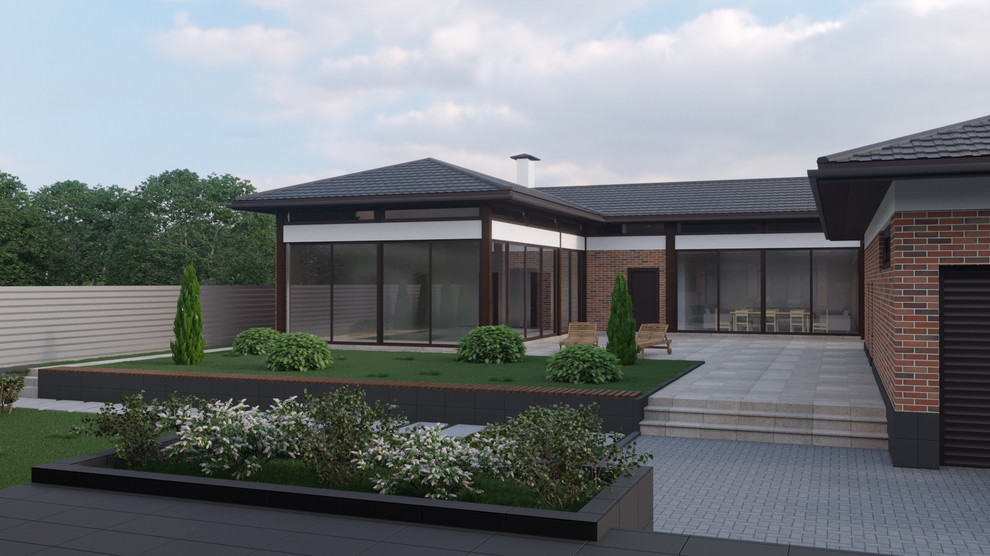 Частный дом с банным комплексом