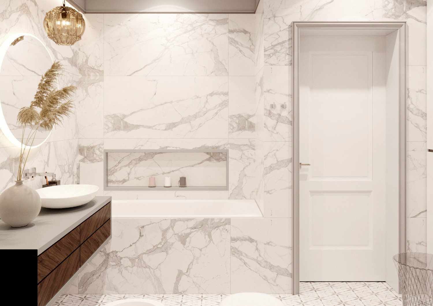 Свежая классика в светлых тонах