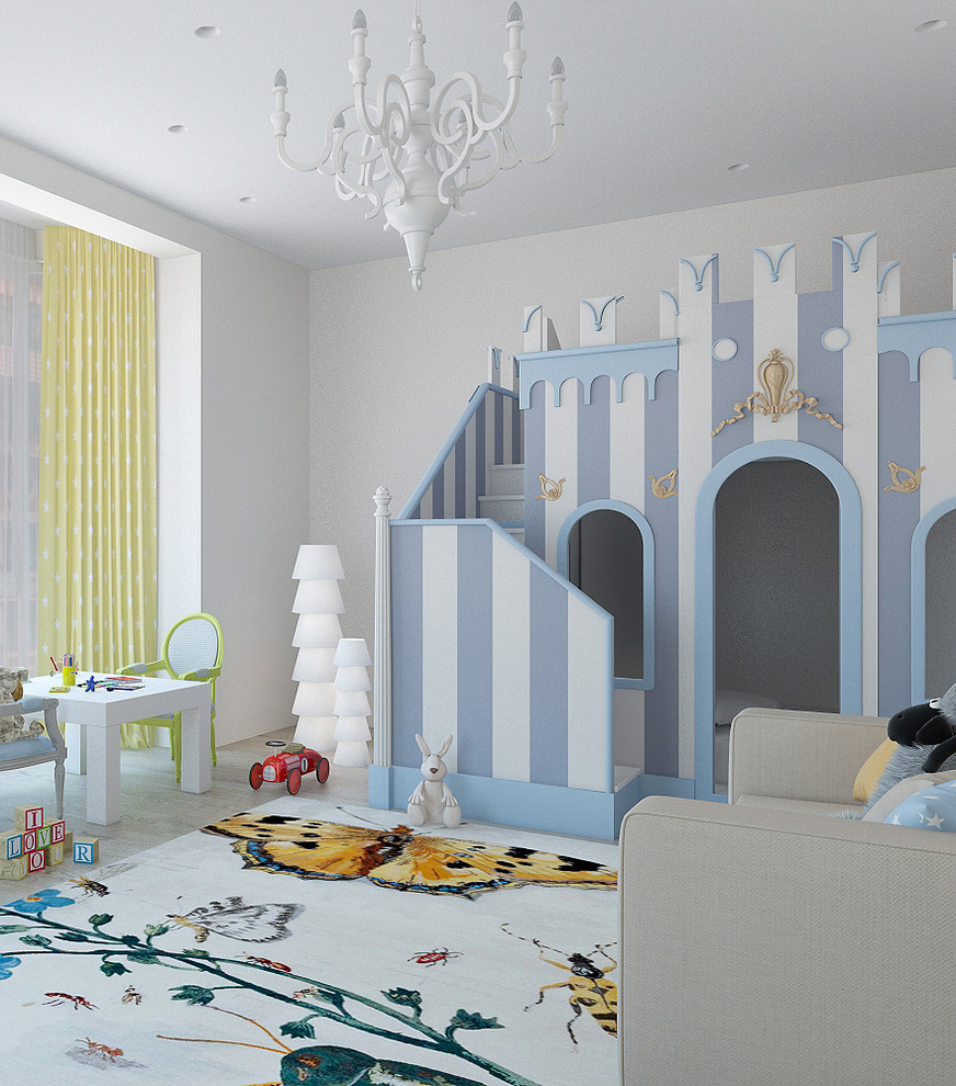 Проект квартиры ЖК "Алые Паруса" (3D визуализации)