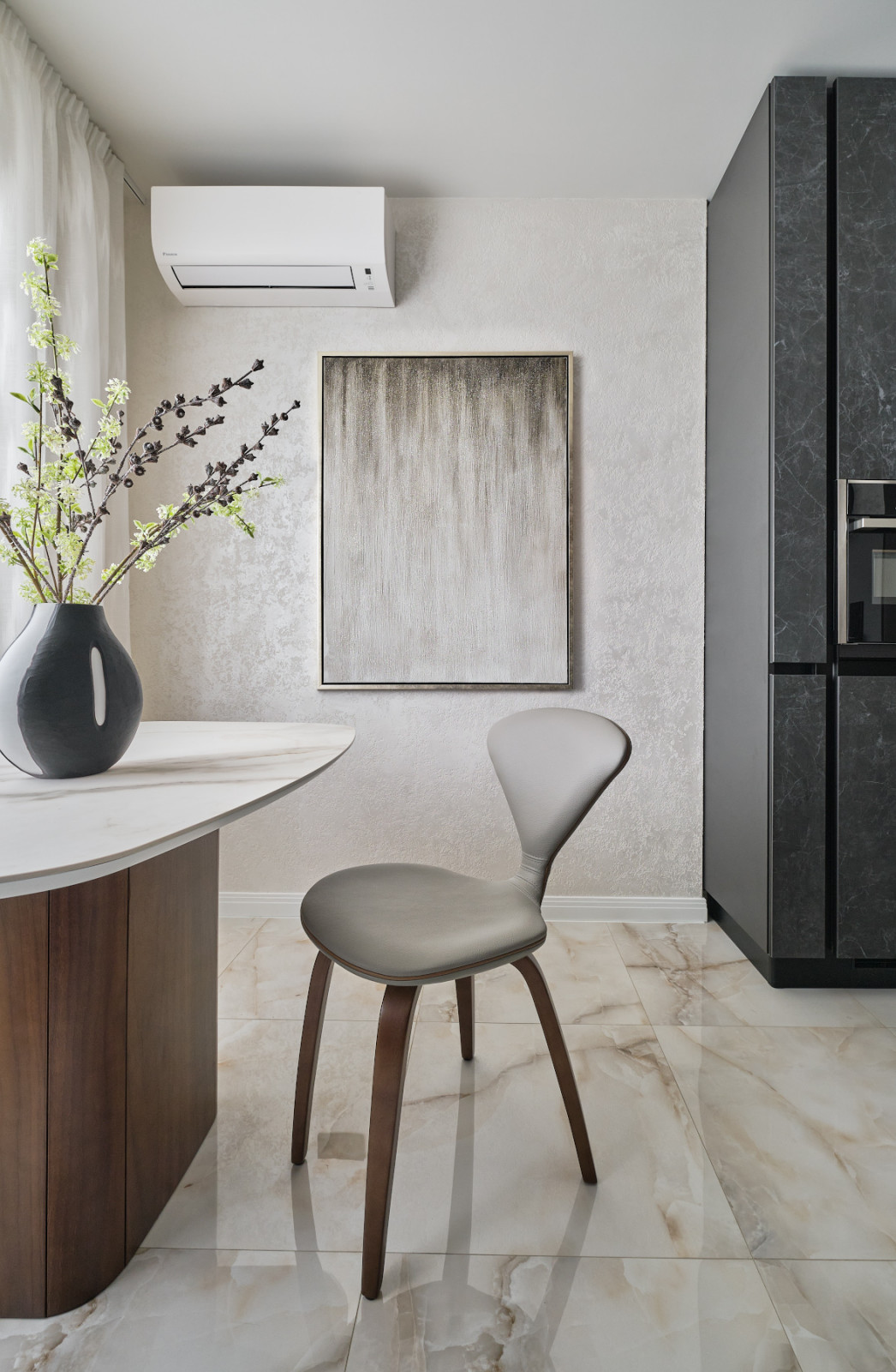 Интерьерная съёмка квартиры на Ботанической (Москва)