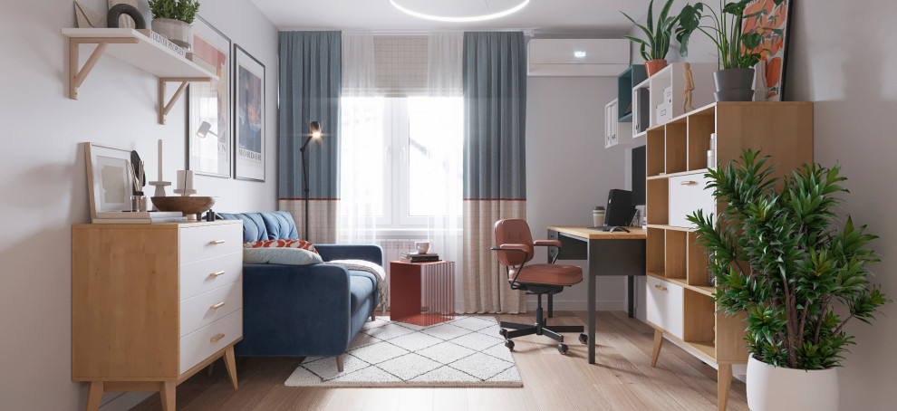 ДИЗАЙН ДВУХКОМНАТНОЙ КВАРТИРЫ 68 КВ.М