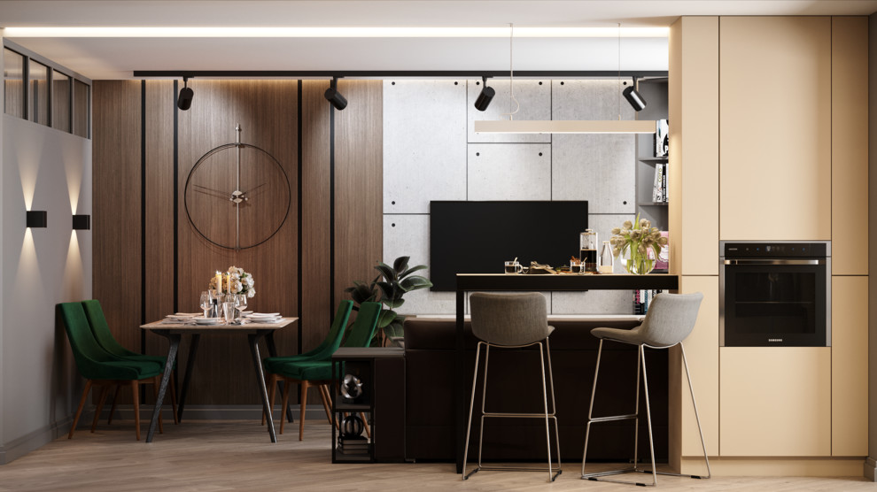 Дизайн квартиры 66,5кв.м. в современном стиле