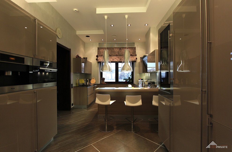 Дизайн-проект частного загородного дома в Московской области. Водники