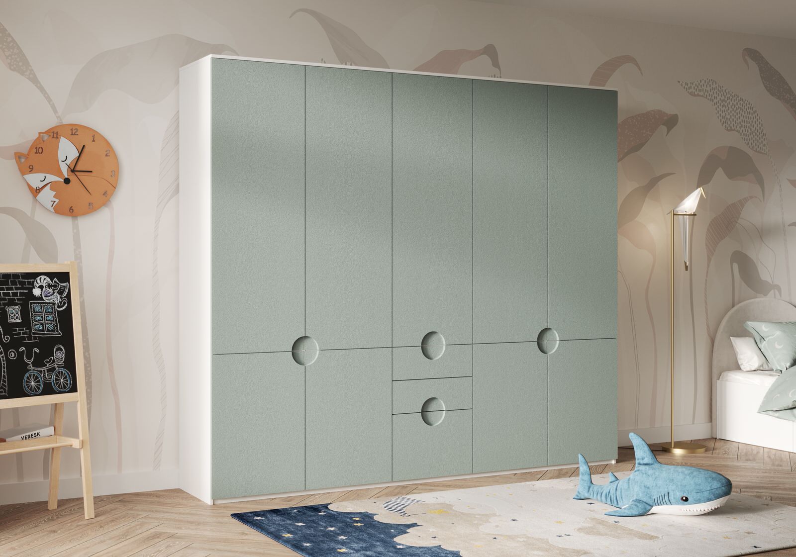 Встроенные распашные шкафы