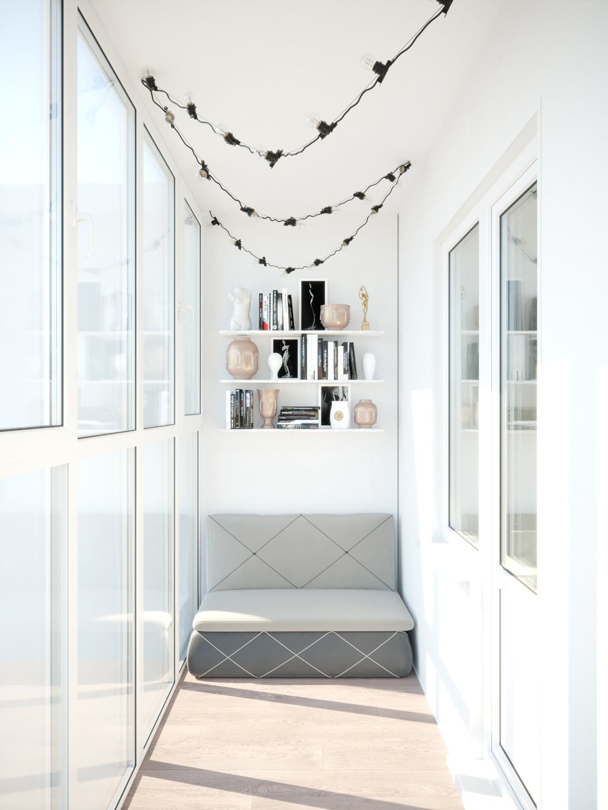 Обложка проекта: Дизайн-проект однокомнатной квартиры.