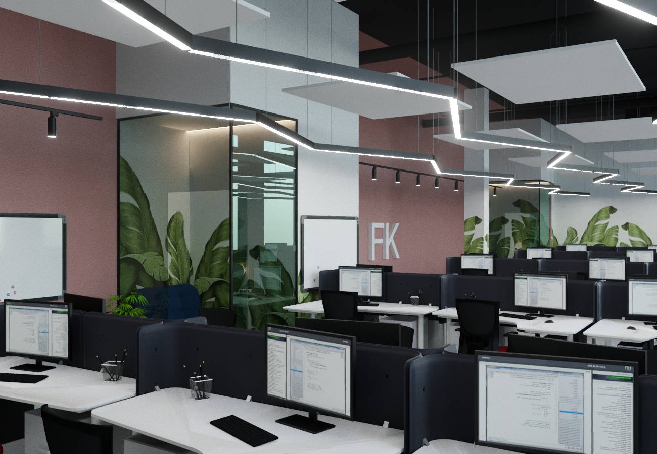 Современный офис для IT-компании