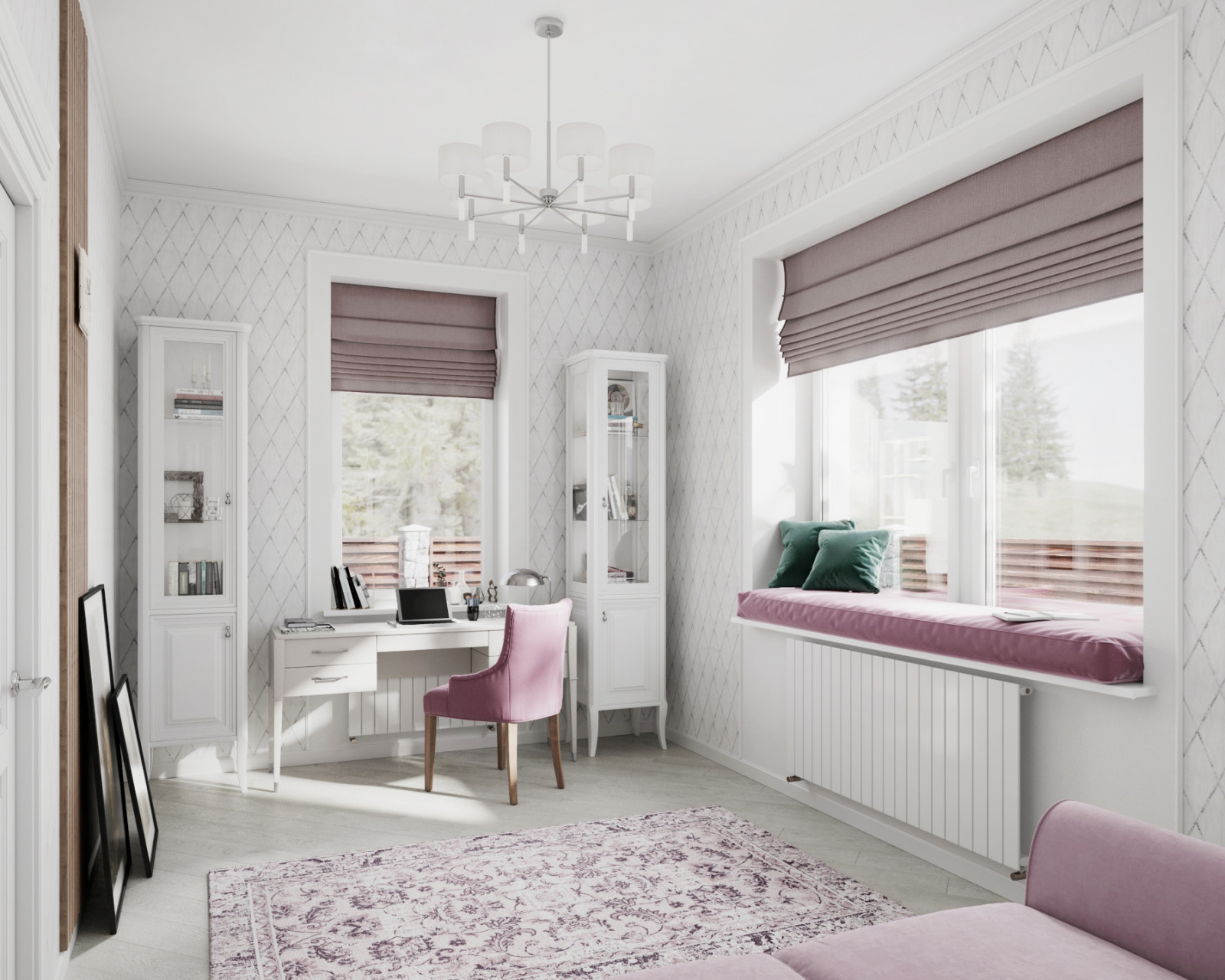 Современный интерьер в коттедже, Нижегородская область