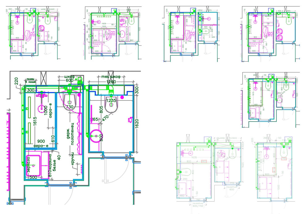 Квартира 80 кв.м. г. Калининград  11122024 Ванная комната
