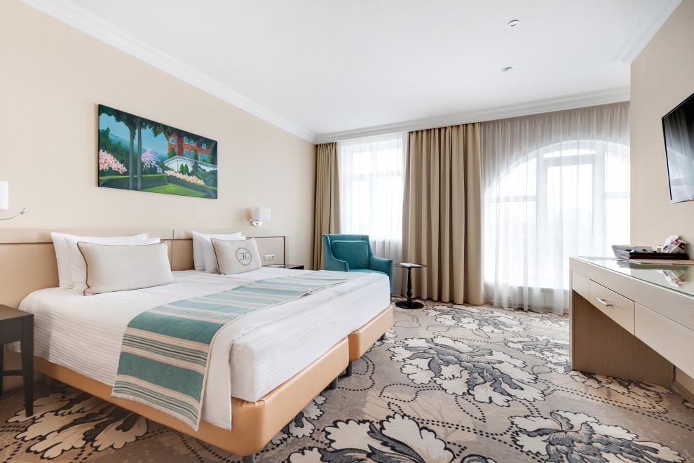 Съемка  интерьеров и номерного фонда для Кулибин Парк отель & SPA