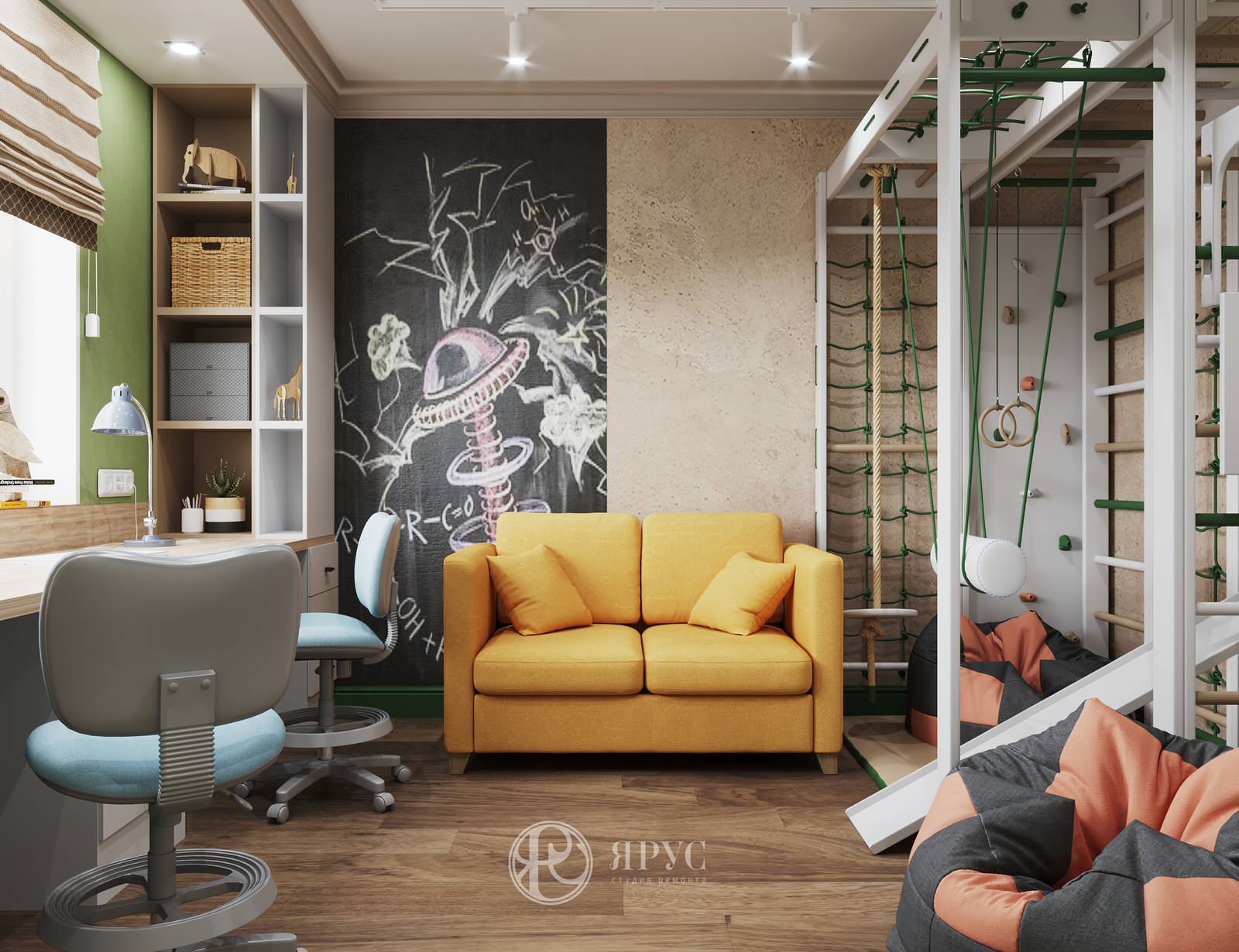 Дизайн-проект объединённых квартир