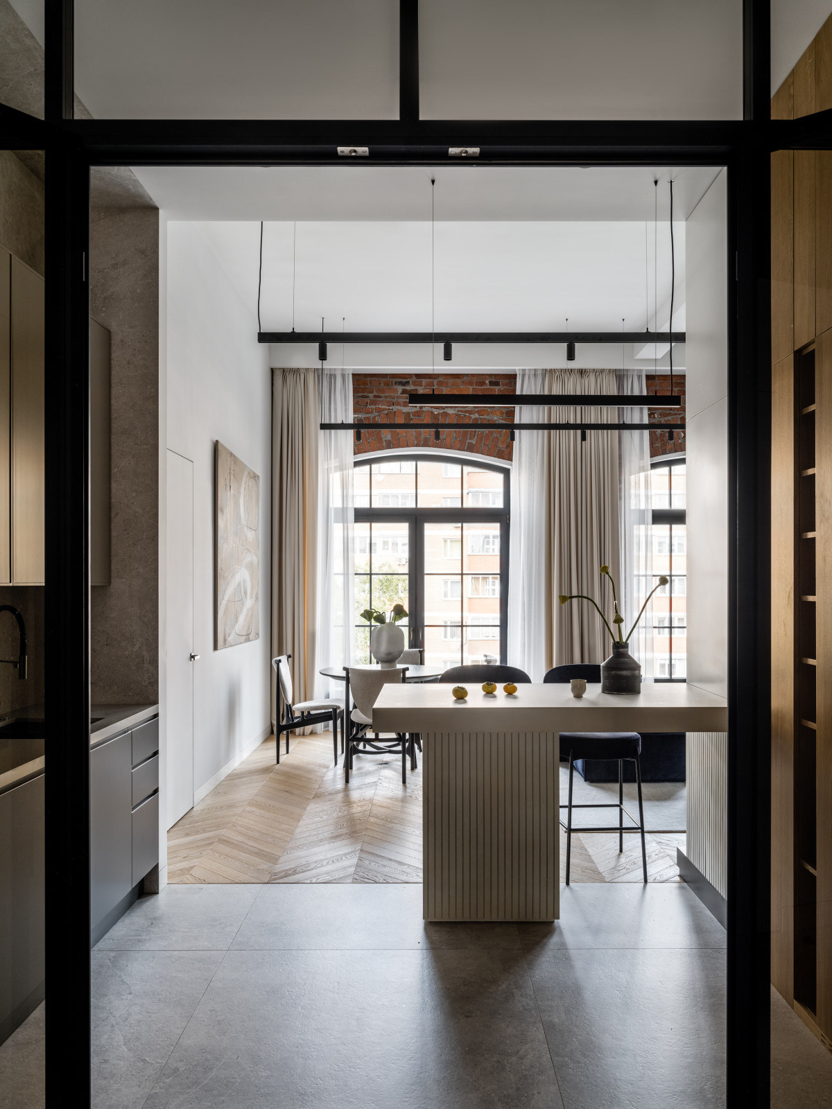 Квартира для семьи в Лофт Комплексе