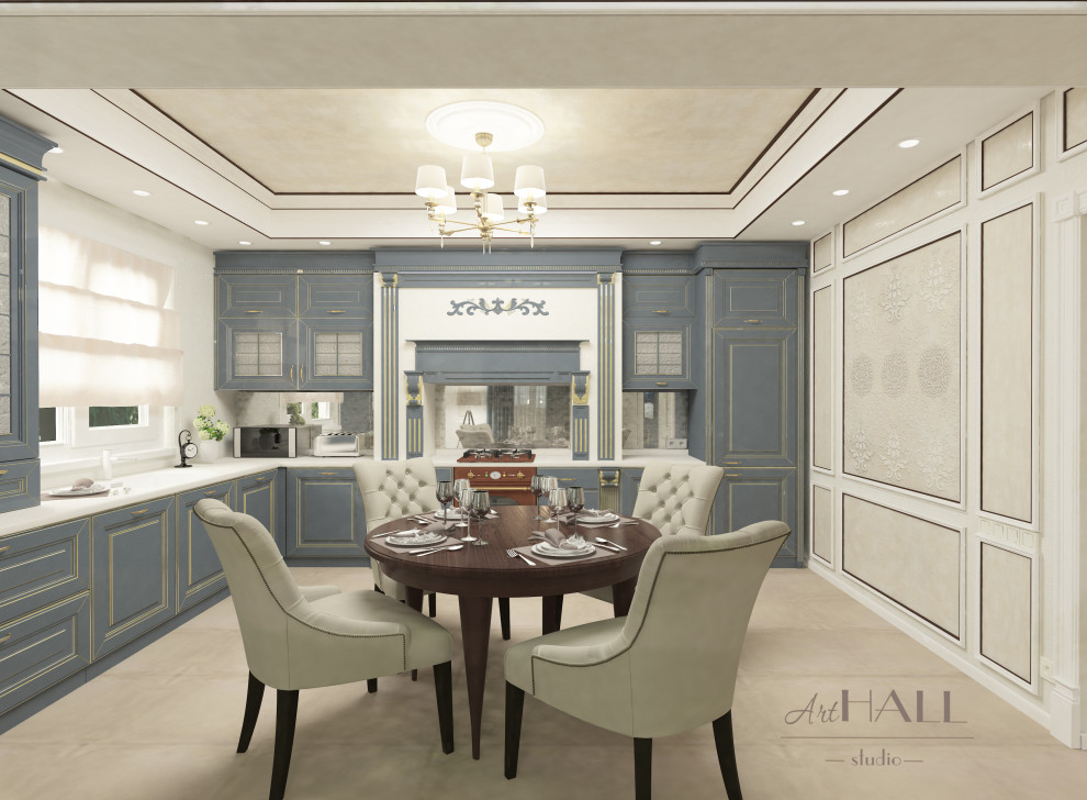 Дизайн загородного дома в неоклассическом стиле