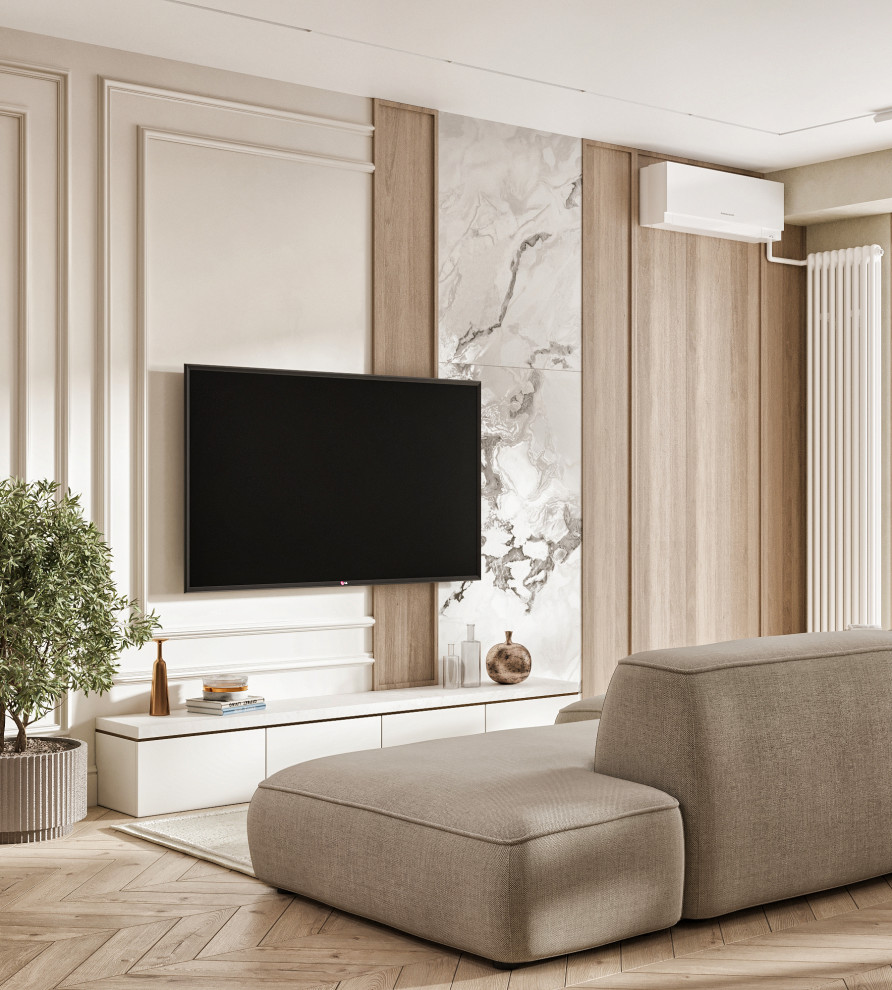 Дизайн квартиры в стиле неоклассика