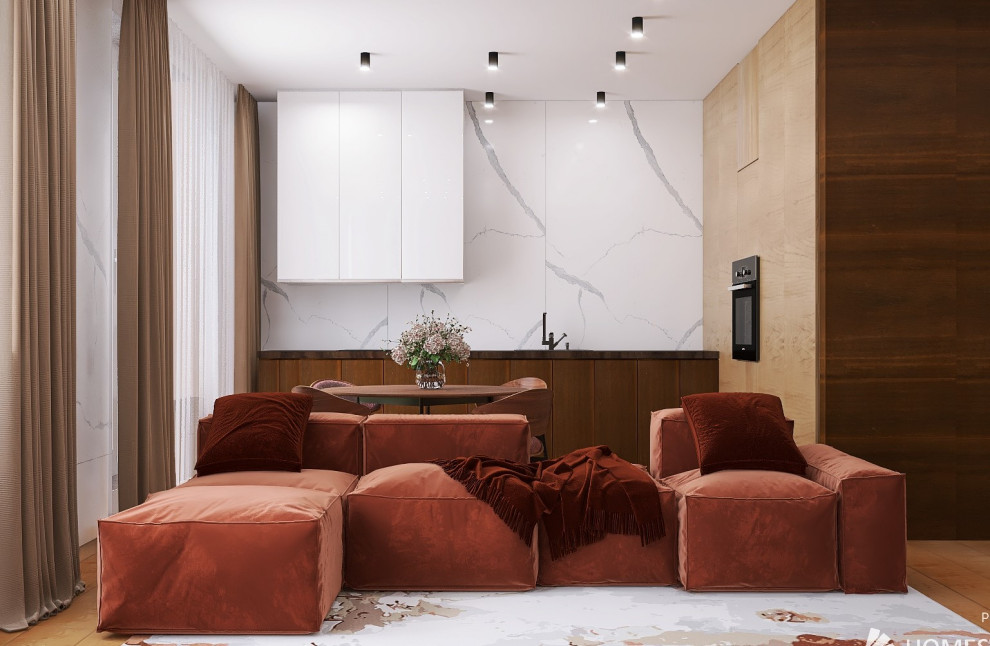 Обложка проекта: Минимализм и дерево