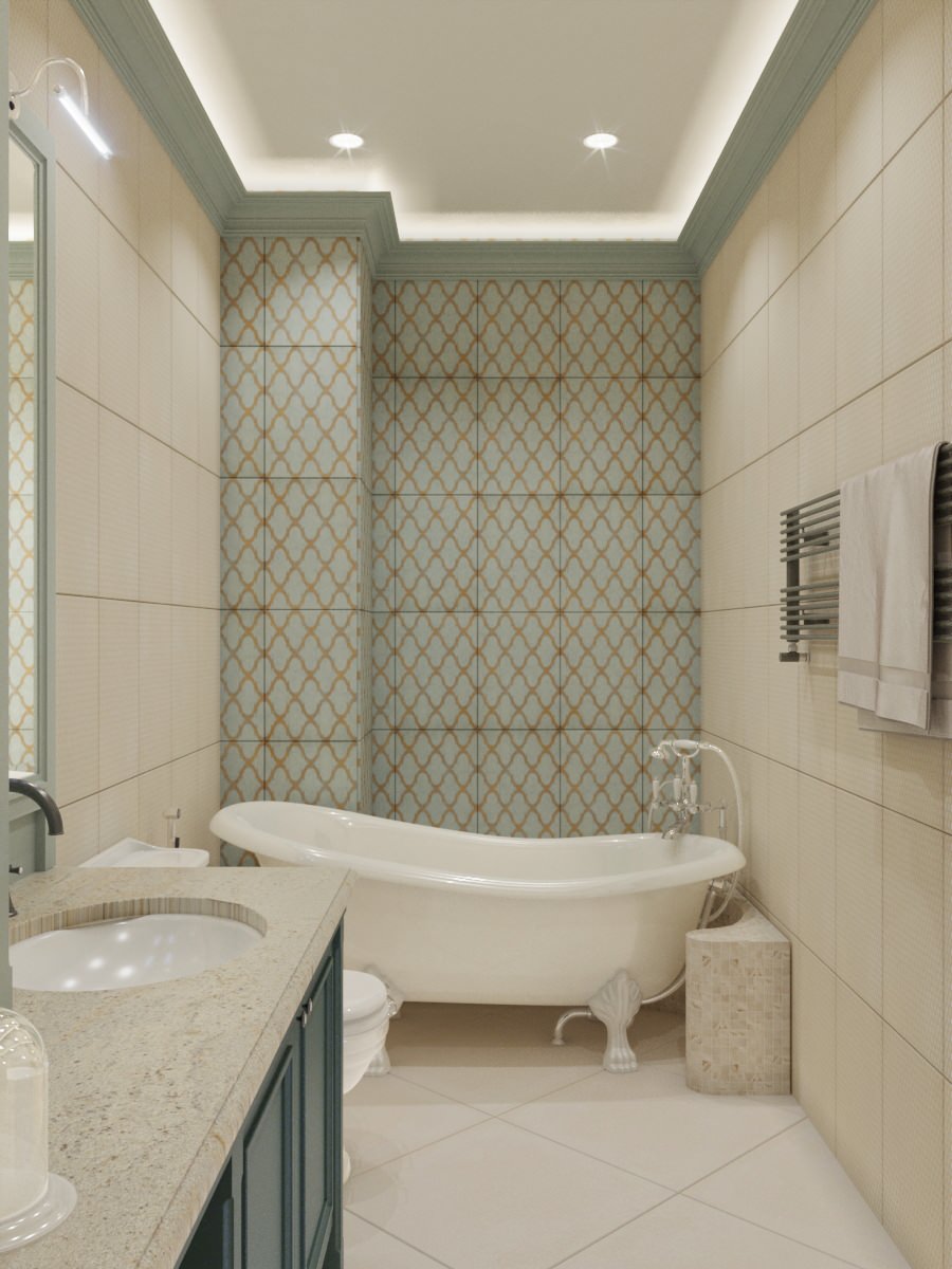 Обложка проекта: Легкий интерьер с элементами ар-деко