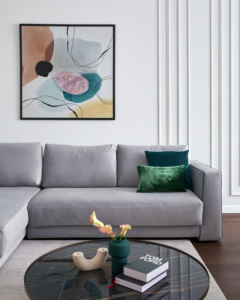 Проект четырехкомнатной квартиры в г Алматы, жилой комплекс AFD Plaza