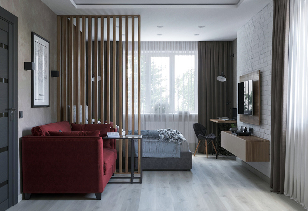 Обложка проекта: Комната спальня,  20 м2