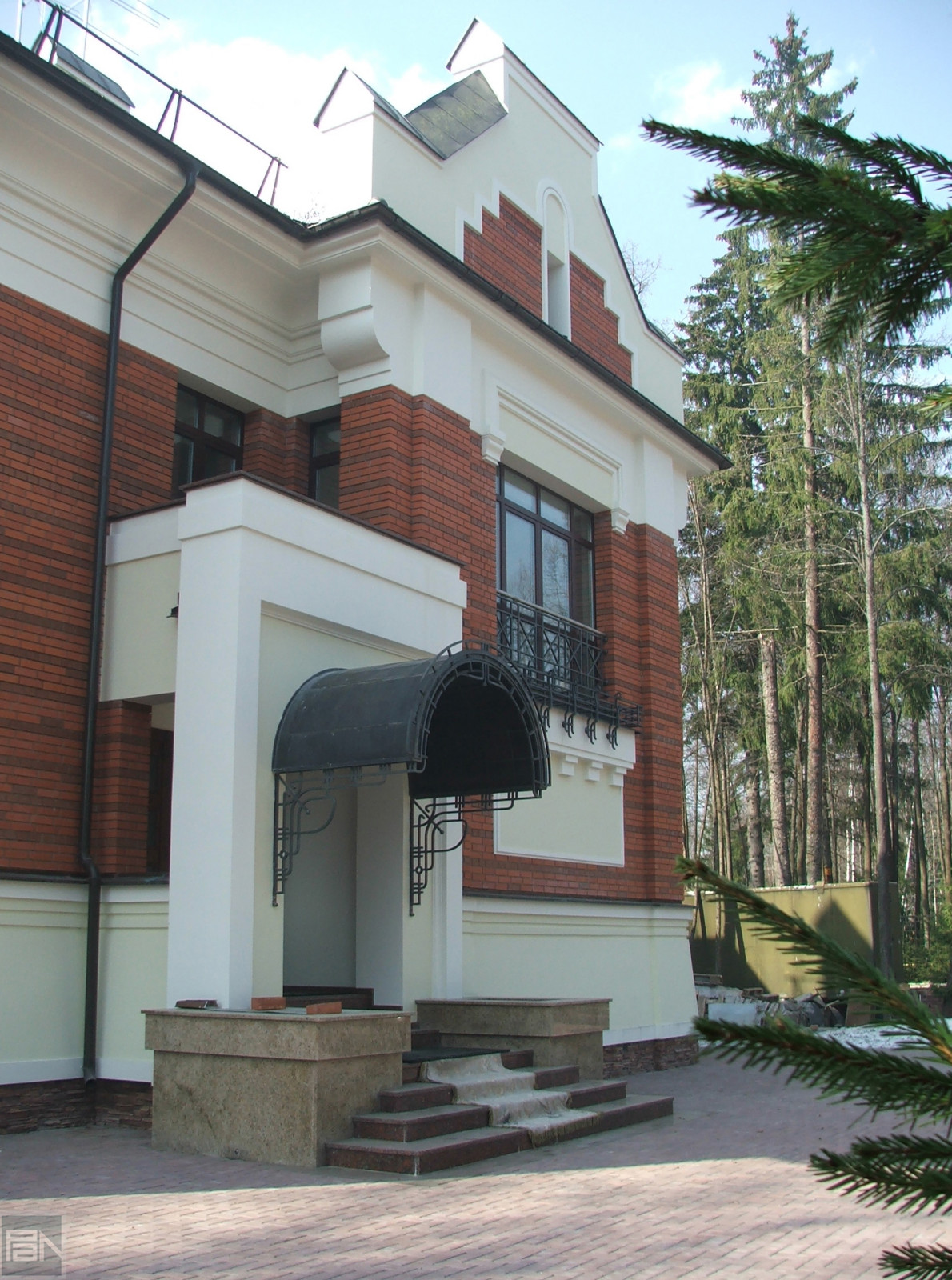 Проект загородного жилого дома в Подмосковье