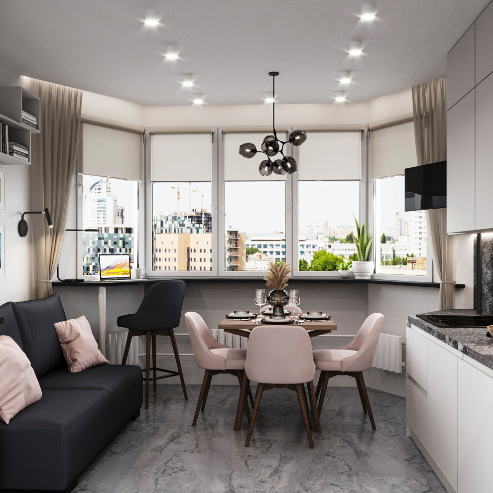 Кухня в доме серии П44-Т