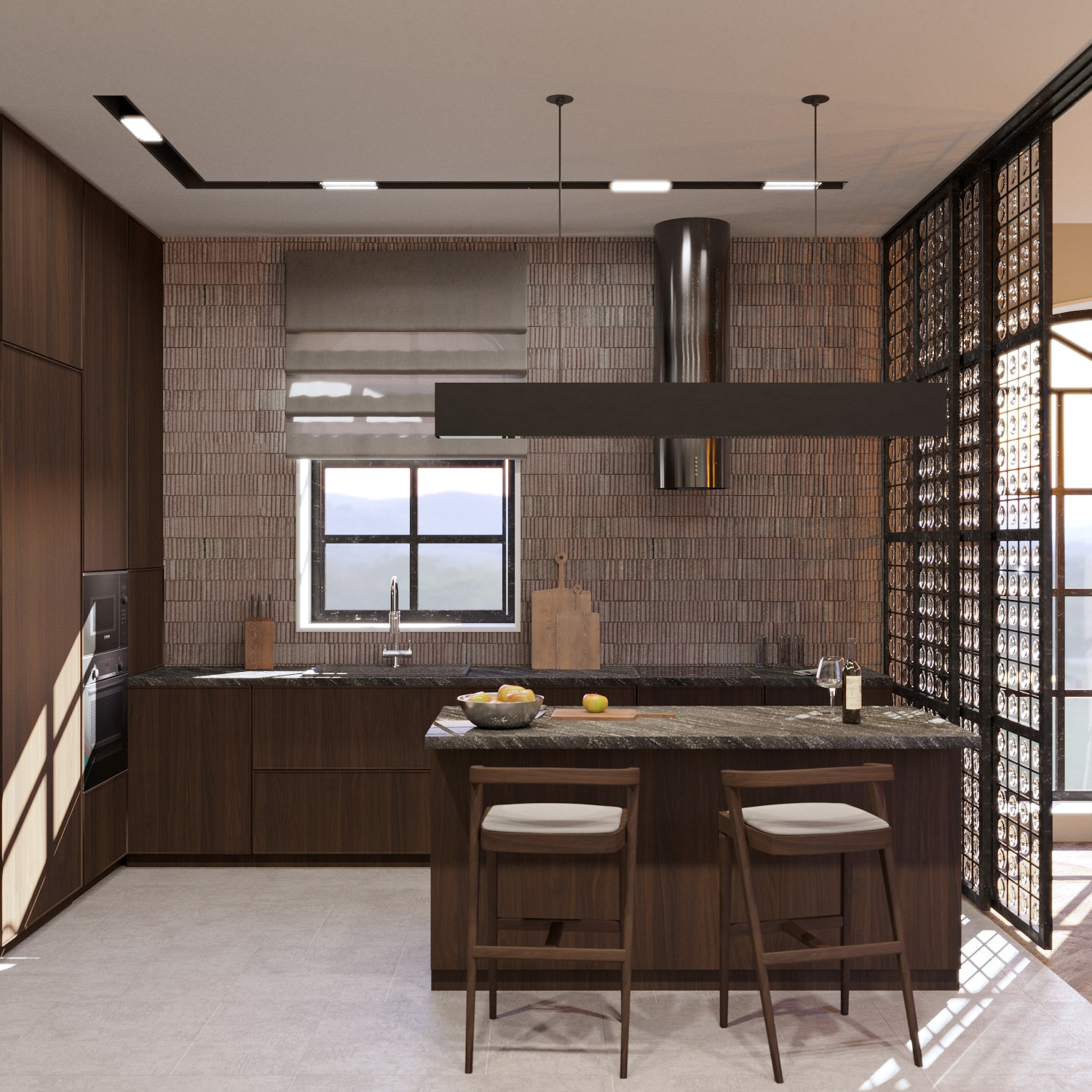 Проект кухни в современном стиле