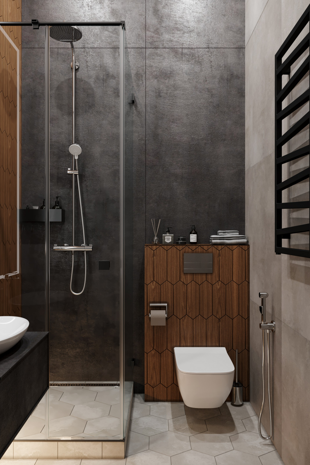 Квартира 132 кв.м. в современном стиле в ЖК "Ботанический сад LIFE".