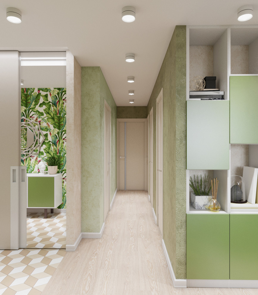 В листьях банана