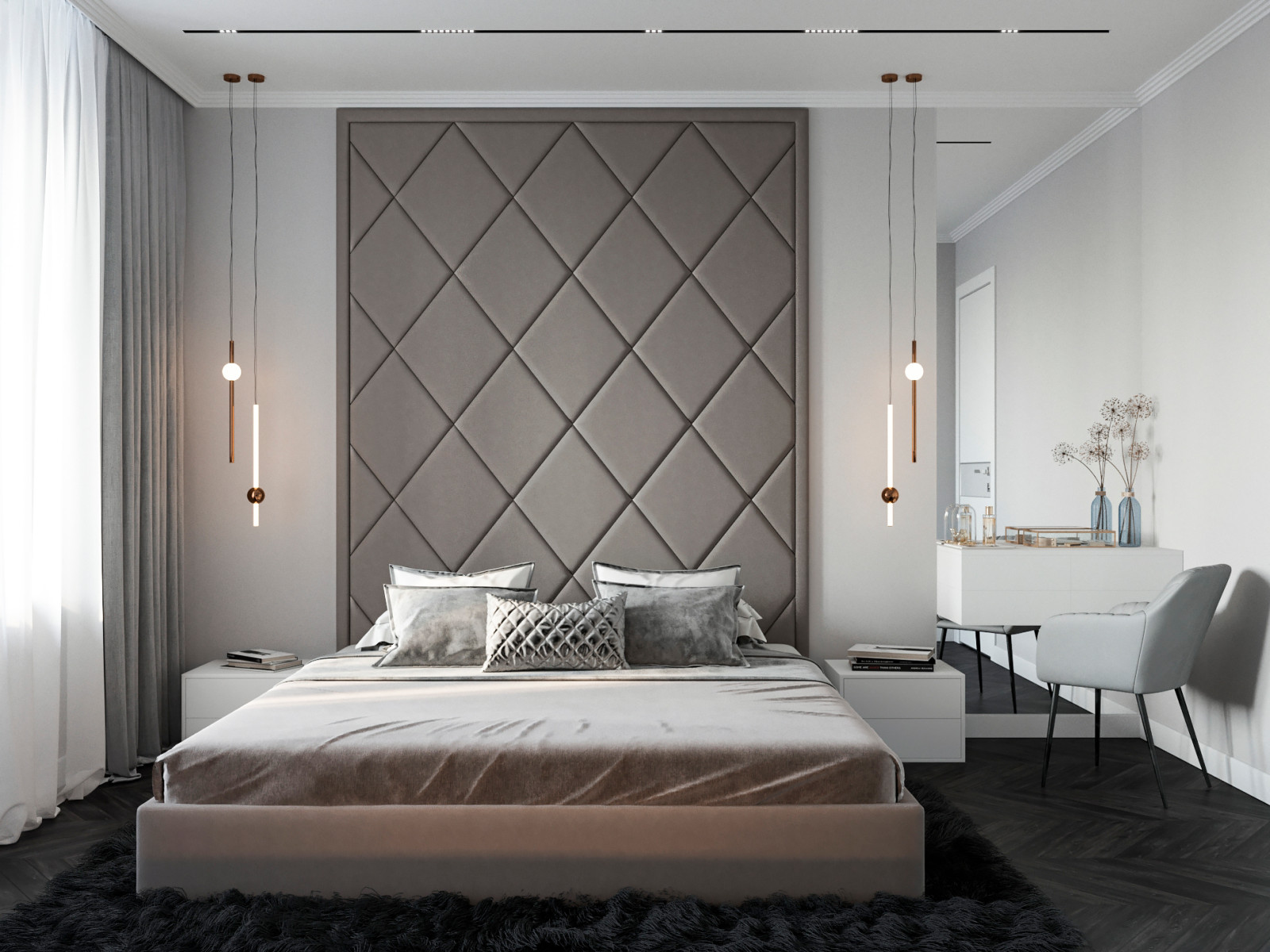 Квартира в нейтральных тонах в ЖК Царская площадь