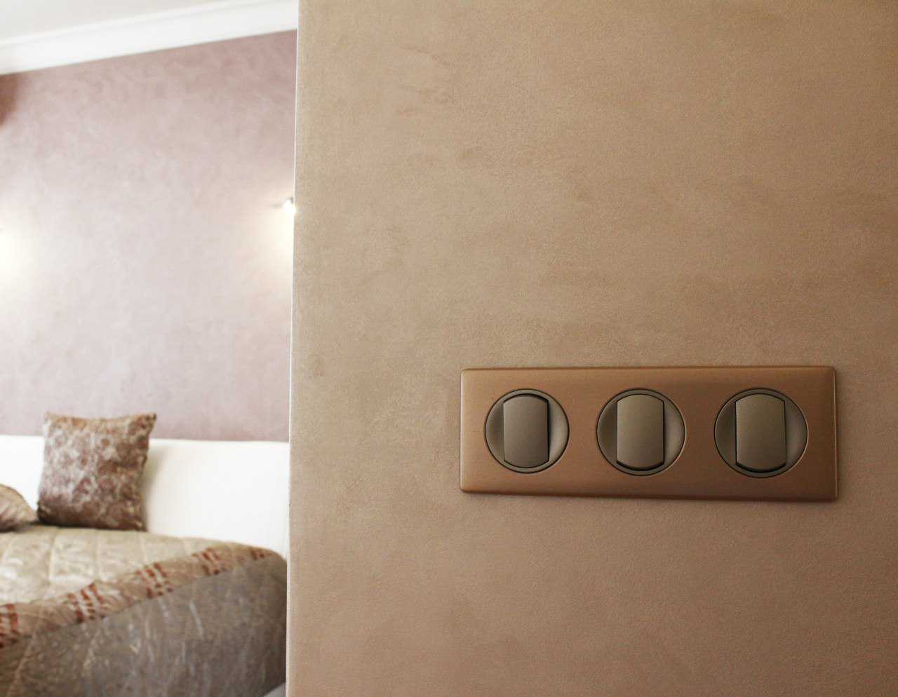 Декоративные краски и штукатурки в интерьере