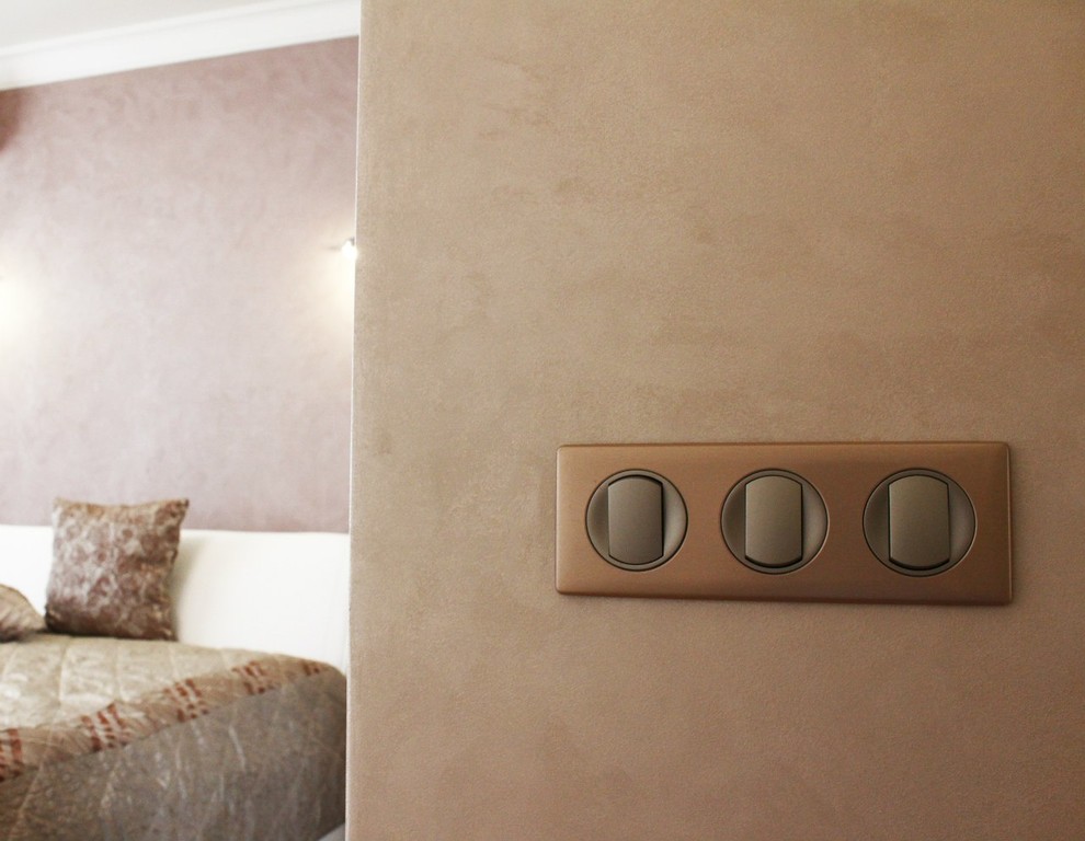 Декоративные краски и штукатурки в интерьере