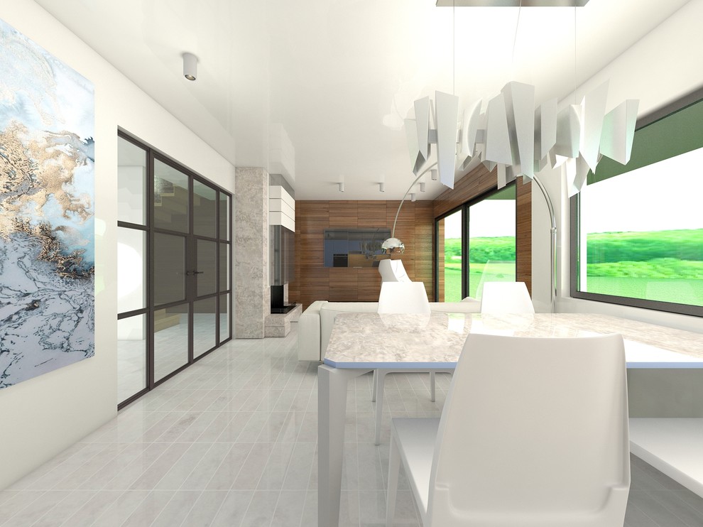 Дом "Куб" в стиле минимализм.