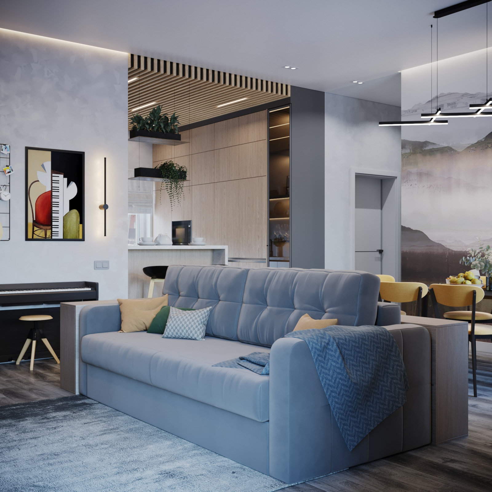 Дизайн частного дома в пригороде Барнаула