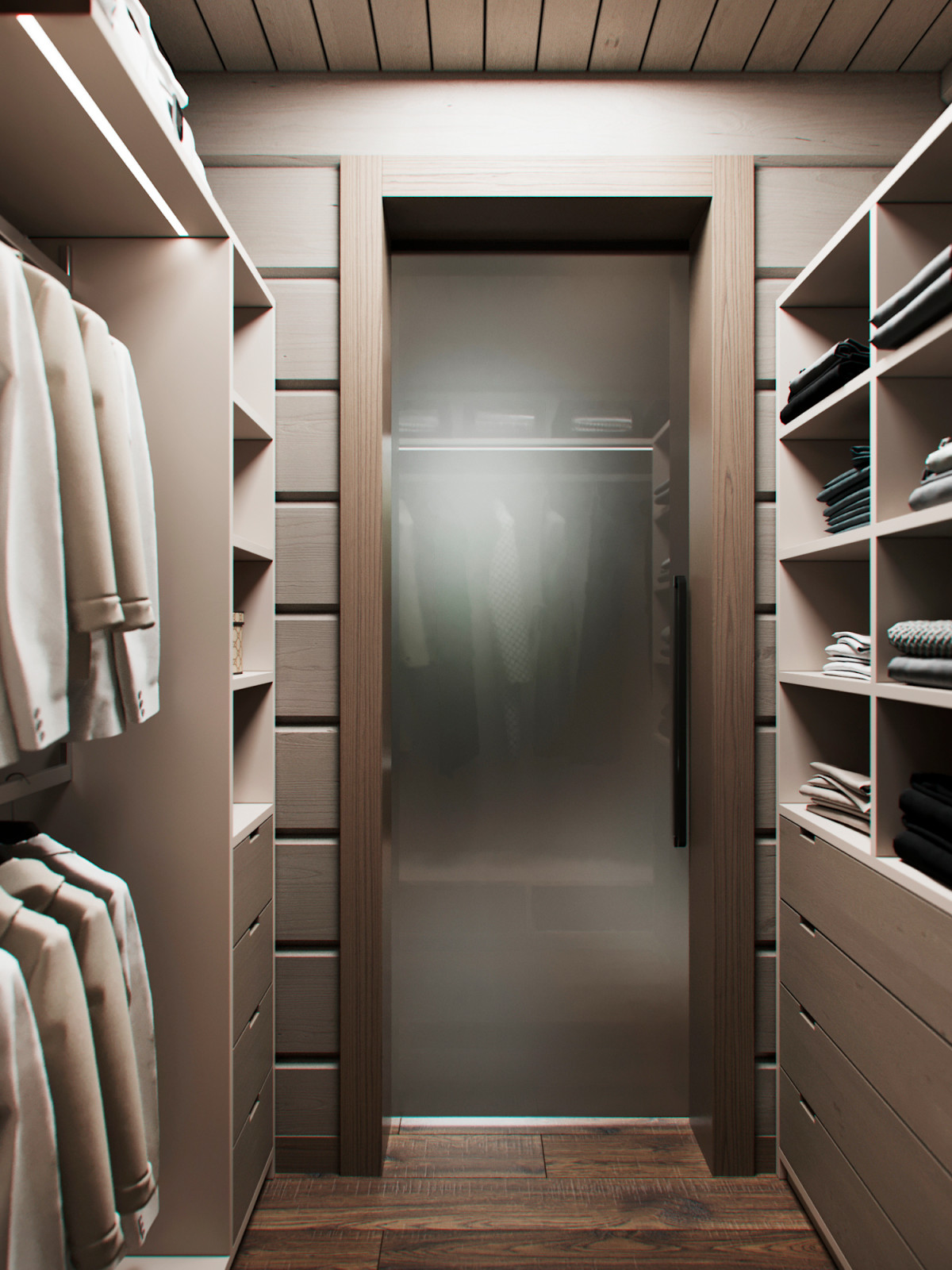 Проект интерьера деревянного дома в п.Завидово