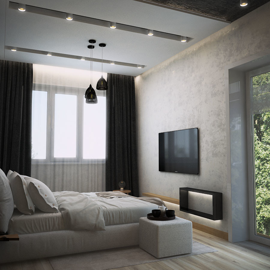 Дом в стиле лофт, хай-тек