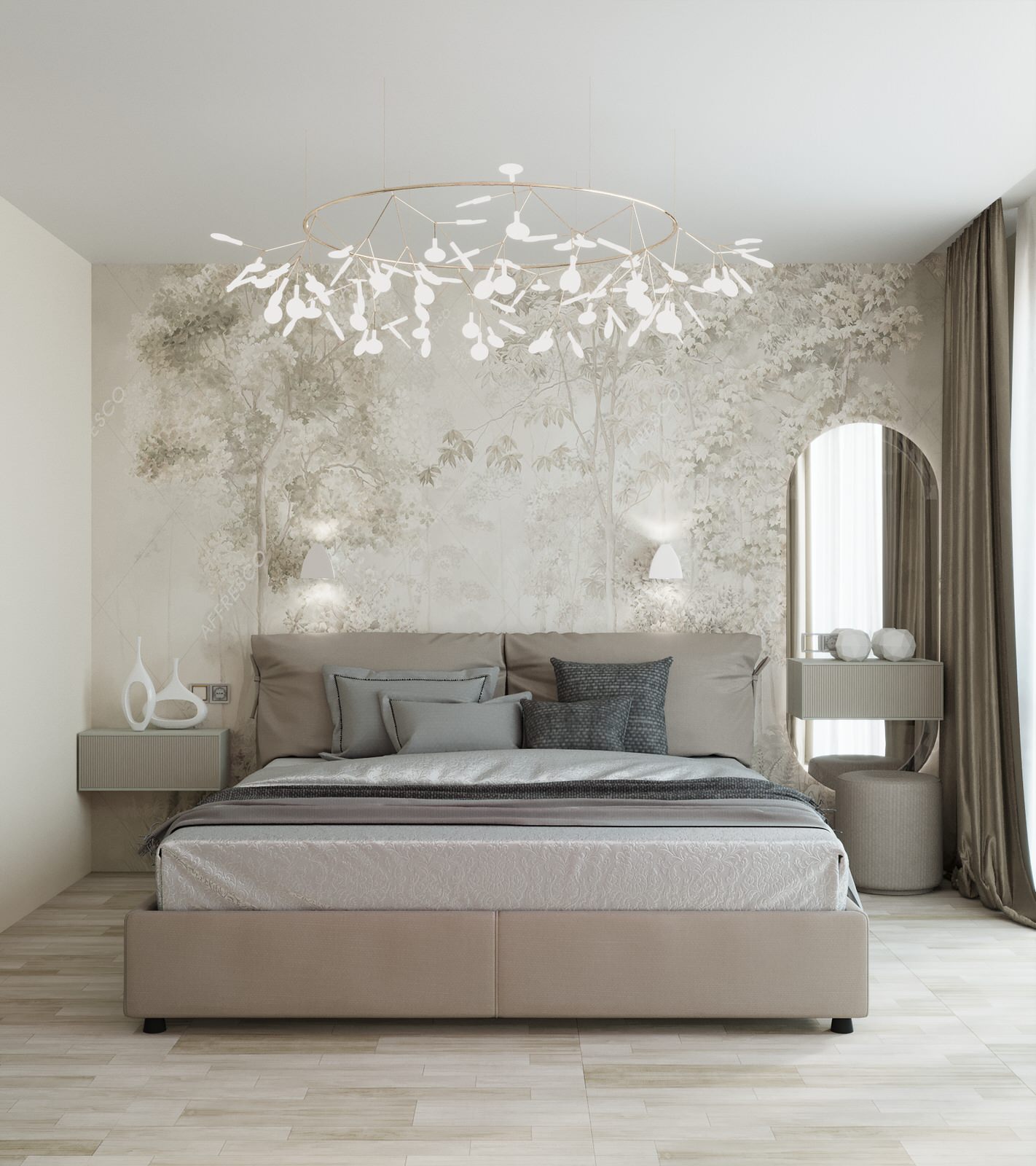 двухуровневая квартира в современном стиле