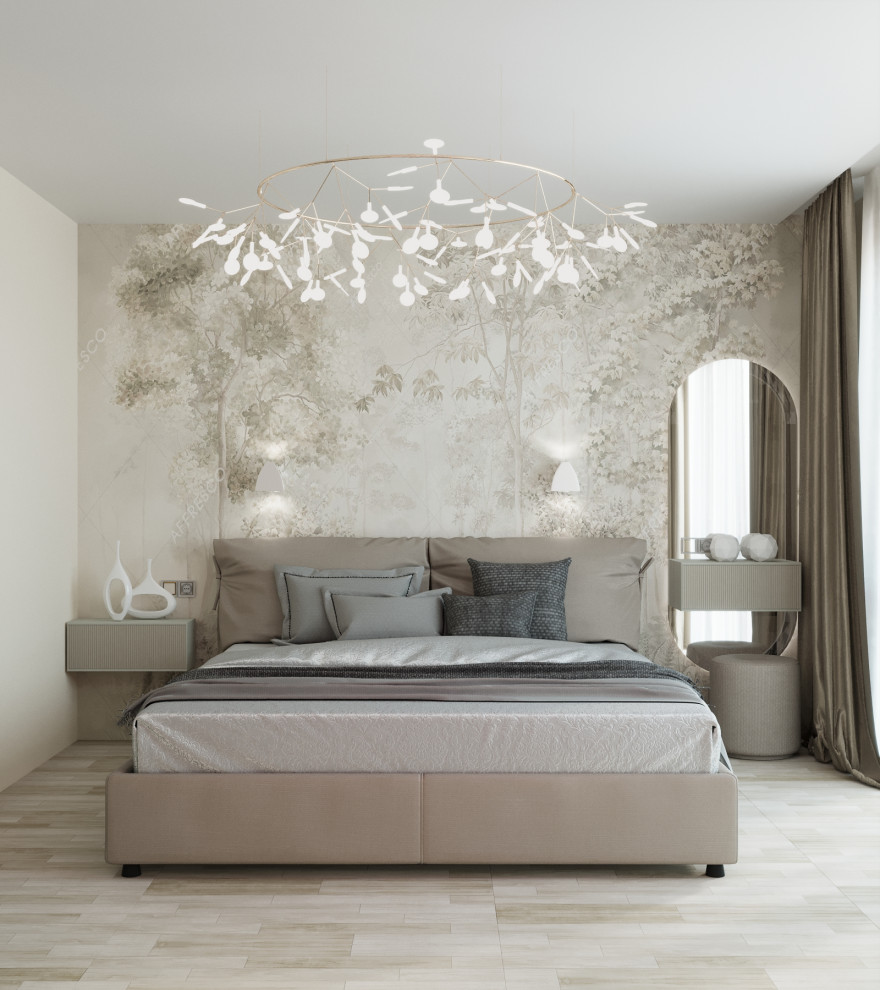 двухуровневая квартира в современном стиле