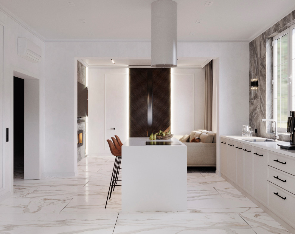 Гостиная в частном доме