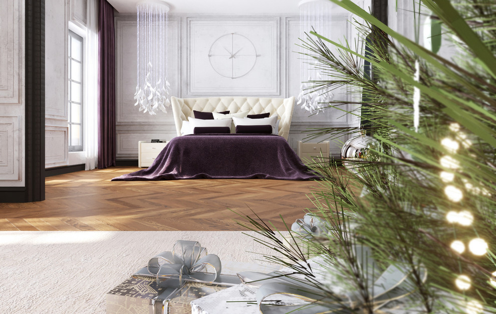Обложка проекта: Новогодняя спальня