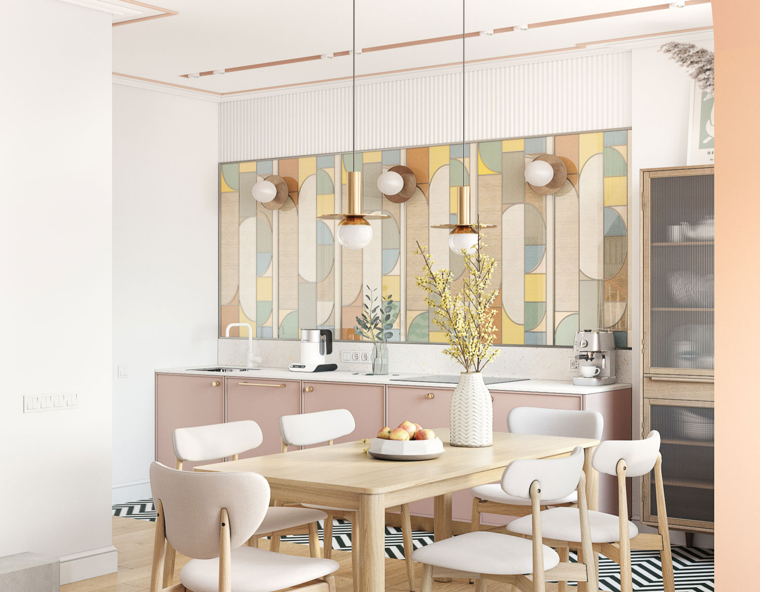 Дизайн интерьера двухуровневой квартиры в г. Раменское