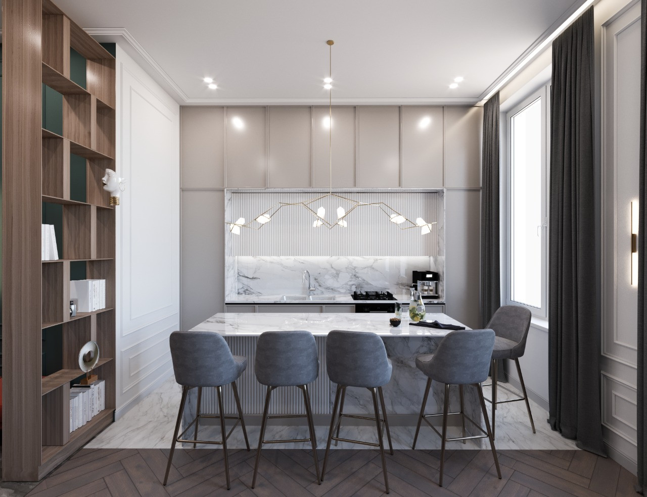 Стильная квартира для студентки