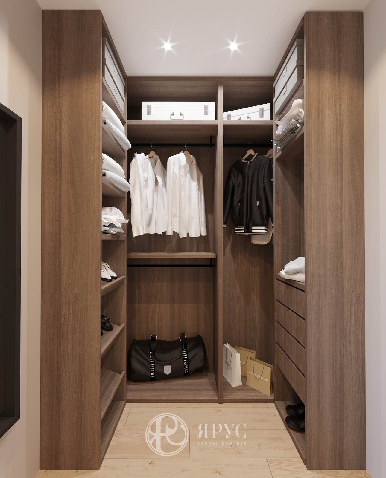 Однокомнатная квартира в современном стиле